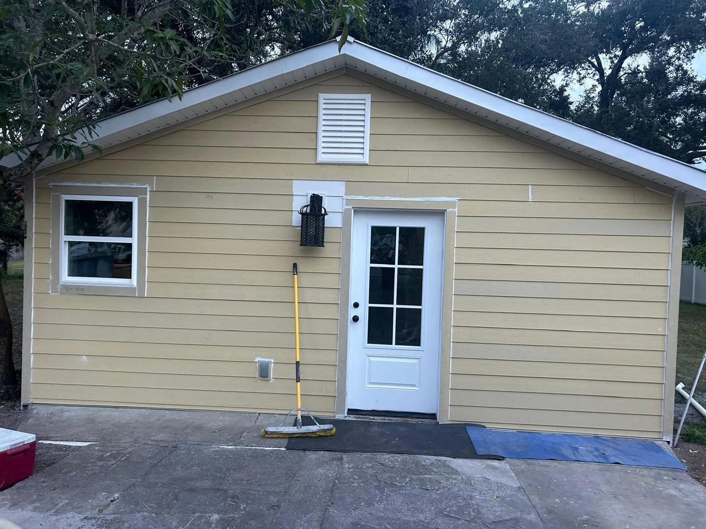 Freshly painted exterior by Endless Siding